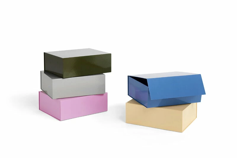 Colour Storage box, M, vanilla Flash Sale ???? HAY Colour Storage Box, M, Vanilla ???? -Muuto Shop Colour Storage M family 1