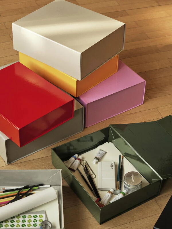 Colour Storage box, S, vibrant red Hot Sale ???? HAY Colour Storage Box, S, Vibrant Red ???? -Muuto Shop Colour Storage S family 01 2