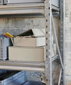 Outlet ???? HAY Colour Storage Box, S, Grey ???? -Muuto Shop Colour Storage S grey Colour Storage L grey 01