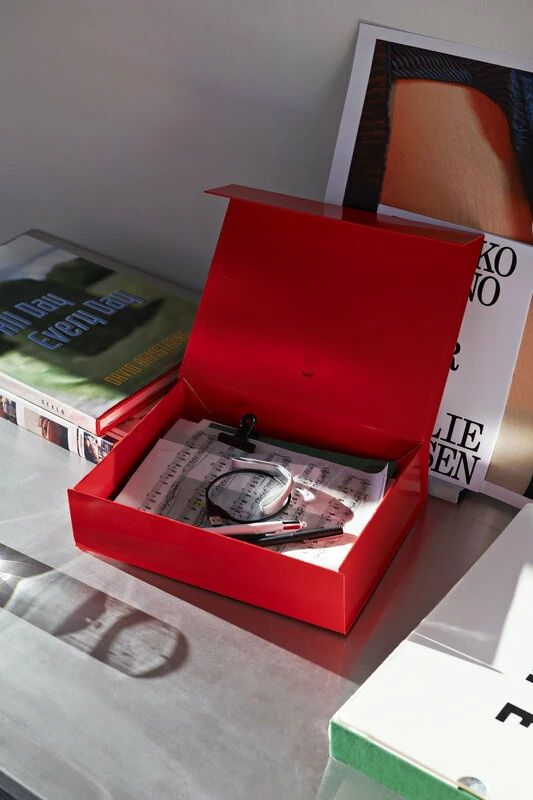 Colour Storage box, S, vibrant red Hot Sale ???? HAY Colour Storage Box, S, Vibrant Red ???? -Muuto Shop Colour Storage S vibrant red