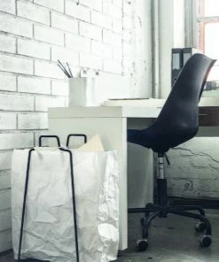 Buy ???? Everyday Design Paper Bag, White ???? -Muuto Shop EverydayDesign paperbagholder office press 2