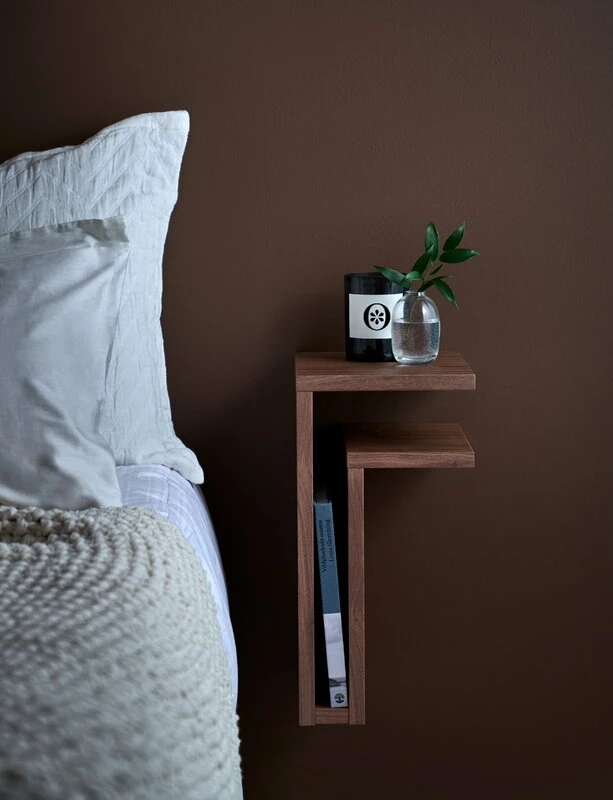 F-shelf, right, walnut Cheap ???? Maze F-shelf, Right, Walnut ???? -Muuto Shop F Shelf Right Walnut bed 2
