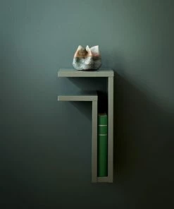 Best deal ???? Maze F-shelf, Left, Green Grey ???? 3 Best deal ???? Maze F-shelf, Left, Green Grey ???? -Muuto Shop F shelf Left green lifestyle 2