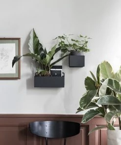 Wholesale ???? Ferm LIVING Wall Box, Square, Black ❤️ -Muuto Shop Green Living4462 1