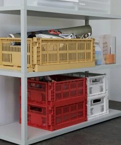 Coupon ???? HAY Colour Crate, L, Recycled Plastic, Golden Yellow ✨ 7 Coupon ???? HAY Colour Crate, L, Recycled Plastic, Golden Yellow ✨ -Muuto Shop HAY Colour Crate L golden yellow HAY Colour Crate M red off white