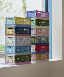 Flash Sale ???? HAY Colour Crate Mix, S, Recycled Plastic, Dusty Rose ✨ 5 Flash Sale ???? HAY Colour Crate Mix, S, Recycled Plastic, Dusty Rose ✨ -Muuto Shop HAY Colour Crate Mix family 1