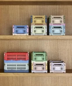 Flash Sale ???? HAY Colour Crate Mix, S, Recycled Plastic, Dusty Rose ✨ 6 Flash Sale ???? HAY Colour Crate Mix, S, Recycled Plastic, Dusty Rose ✨ -Muuto Shop HAY Colour Crate Mix family 02 3