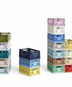 Coupon ❤️ HAY Colour Crate, S, Recycled Plastic, Light Blue ???? -Muuto Shop HAY Colour Crate S 17