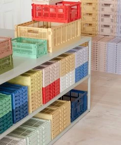 Flash Sale ❤️ HAY Colour Crate, S, Recycled Plastic, Powder ???? 6 Flash Sale ❤️ HAY Colour Crate, S, Recycled Plastic, Powder ???? -Muuto Shop HAY Colour Crate family 02 19