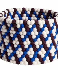 Best deal ⭐ HAY Bead Basket, 40 Cm, Burgundy Basket Weave 🥰