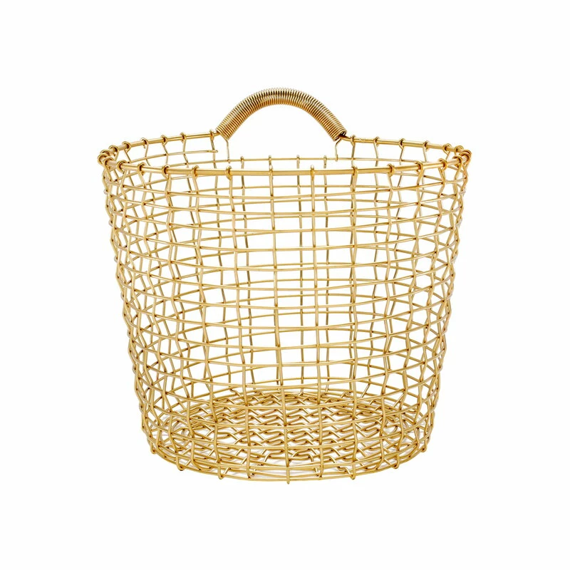 Bin 16 wire basket, brass New ✨ Korbo Bin 16 Wire Basket, Brass ???? -Muuto Shop Korbo Bin 16 brass