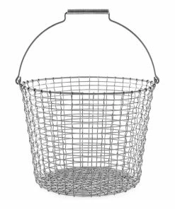 Cheapest 🔥 Korbo Bucket 24 Wire Basket, Acid Proof Stainless Steel ⌛