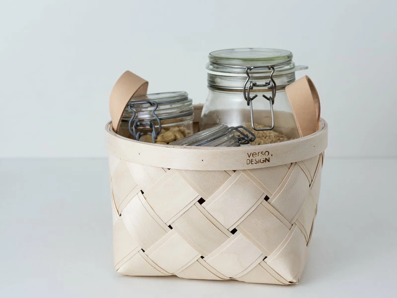 Lastu birch basket, round, S Budget ???? Verso Design Lastu Birch Basket, Round, S ???? -Muuto Shop LASTU Round S 2B foods
