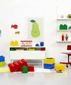 Best Sale ???? Room Copenhagen Lego Storage Brick 4, Red ⌛ -Muuto Shop LEGO Lifestyle image01 2015 1 1
