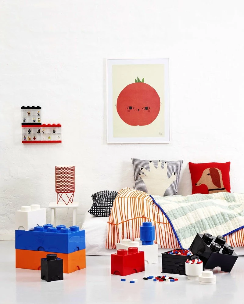 Lego Storage Brick 8, orange Cheapest ???? Room Copenhagen Lego Storage Brick 8, Orange ???? -Muuto Shop LEGO Lifestyle image03 2015 1