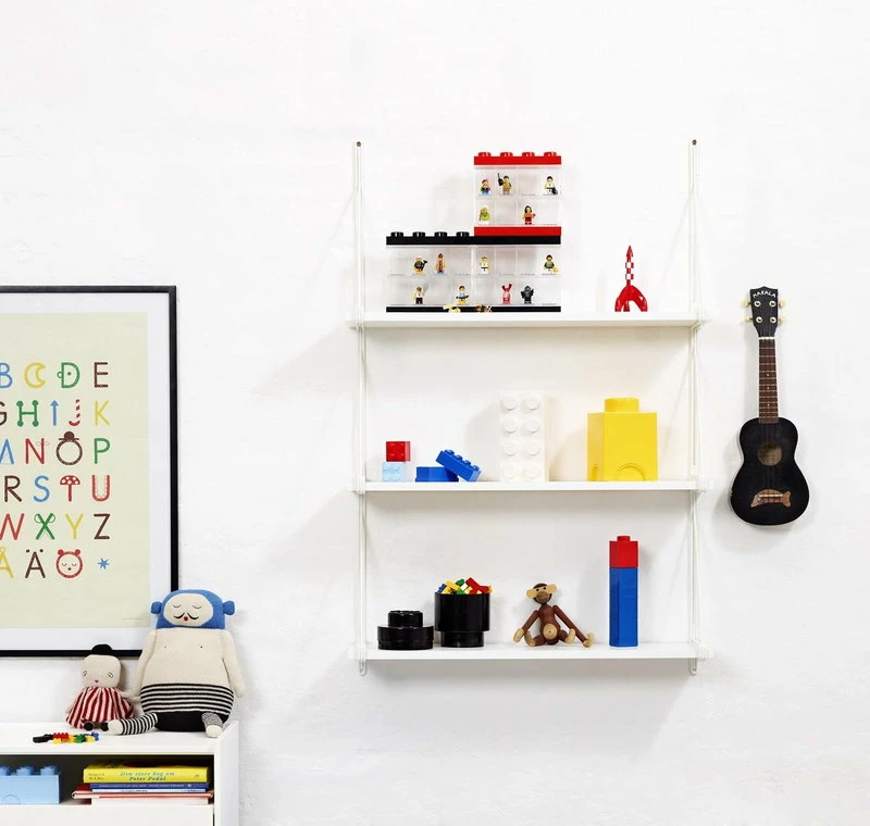 Lego Minifigure Display Case 16, black Budget ⭐ Room Copenhagen Lego Minifigure Display Case 16, Black ???? -Muuto Shop LEGO Lifestyle image06 2015
