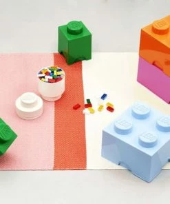 Coupon ???? Room Copenhagen Lego Storage Brick 4, Orange ???? -Muuto Shop LEGO Lifestyle image10 2015 1