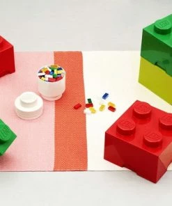 Best Sale ???? Room Copenhagen Lego Storage Brick 4, Red ⌛ -Muuto Shop LEGO Lifestyle image12 2015 1 1