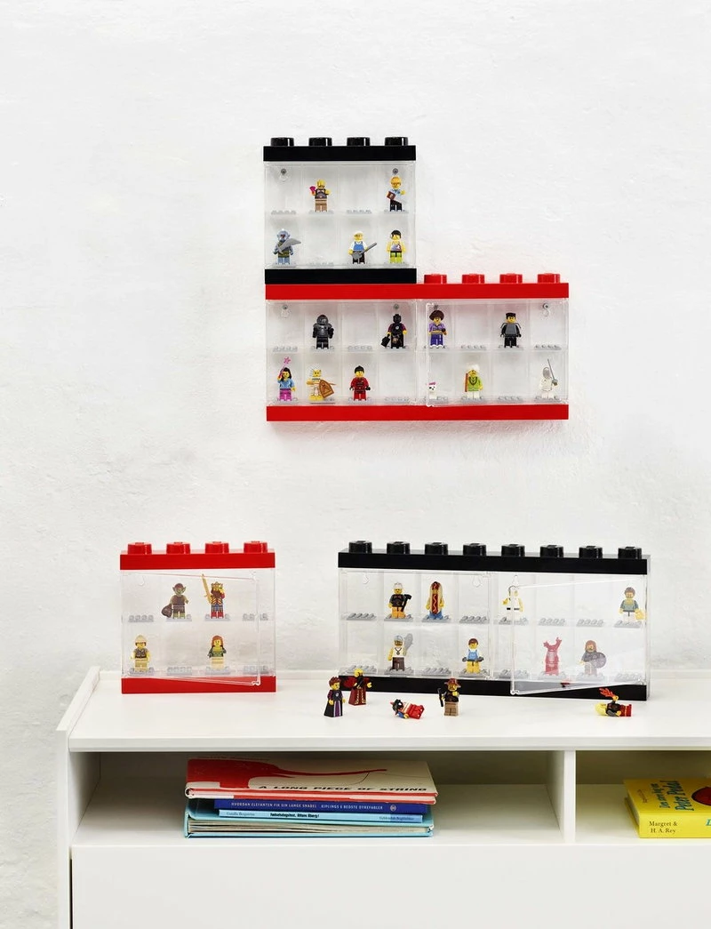 Best Pirce ๐งจ Room Copenhagen Lego Minifigure Display Case 8, Red ๐ - Image 4