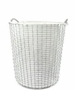 Flash Sale ???? Korbo Classic 80 Wire Basket, Acid Proof Stainless Steel ✔️ 4 Flash Sale ???? Korbo Classic 80 Wire Basket, Acid Proof Stainless Steel ✔️ -Muuto Shop Laundry Bag 80 White