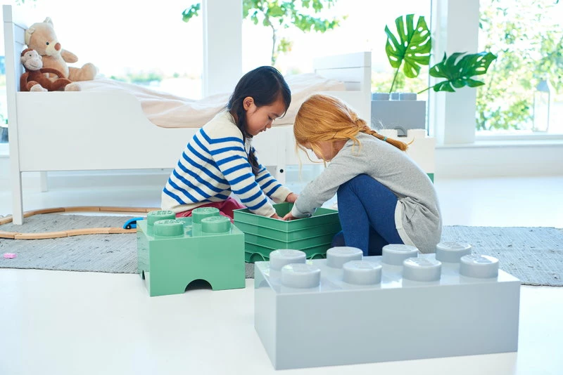 Lego Storage Brick 8, grey Hot Sale ???? Room Copenhagen Lego Storage Brick 8, Grey ???? -Muuto Shop Lifestyle Image 13 2019