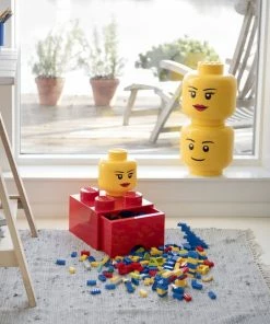 Brand new ???? Room Copenhagen Lego Storage Head Container, S, Girl ???? 6 Brand new ???? Room Copenhagen Lego Storage Head Container, S, Girl ???? -Muuto Shop Lifestyle Image Head 03 2017 2
