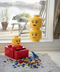 Best Sale ???? Room Copenhagen Lego Storage Head Container, L, Girl ???? -Muuto Shop Lifestyle Image Head 04 2017 2