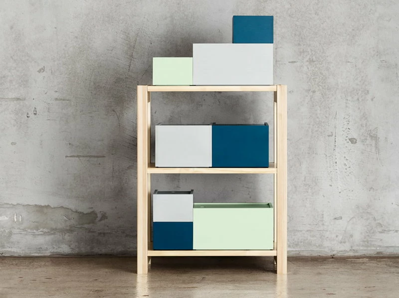 System 1 box, grey Deals ???? Lundia System 1 Box, Grey ???? -Muuto Shop Lundia System shelf web
