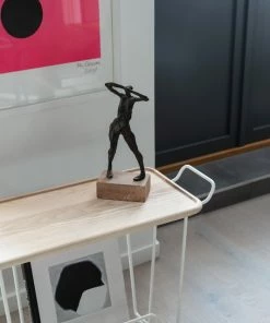 New ???? Maze Minnie Mae Wood Tray Table, White - Ash ???? -Muuto Shop MMW whiteash details28300dpi29