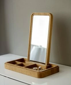 Deals ???? Spring Copenhagen Mirror Box, Oak ???? -Muuto Shop Mirror box Grounded Craftwork Christian Riis shelf Spring Copenhagen 1