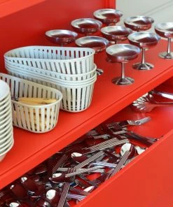 Best Pirce ???? HAY Panier Basket, Oblong, Sand ???? -Muuto Shop Panier Oblong sand Sunday Cutlery Italian Ice Cup