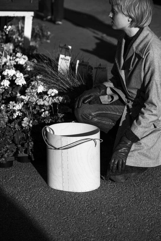 Best deal 🎁 Tuulia Penttilä Round Basket, L, Strap From The Side ⭐ - Image 3