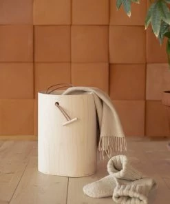 Brand new ???? Tuulia Penttilä Round Basket, S, Long Straps ⭐ -Muuto Shop Round koppanen S koko pitk hihna 3